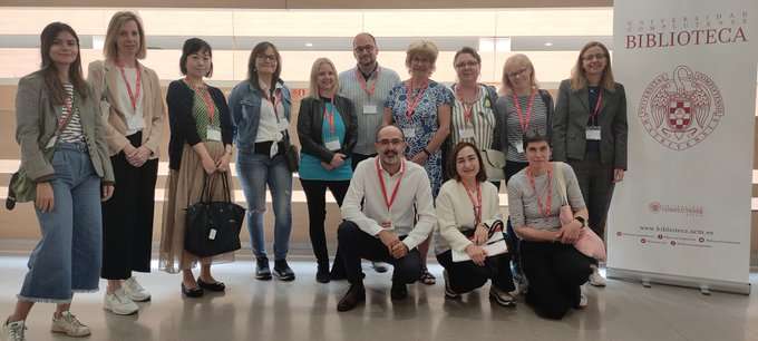 la Biblioteca Complutense recibe esta semana (22-26 mayo)  la visita profesional de 11 bibliotecarios en una nueva edición de la 'Erasmus Library International Staff Week'. - 1